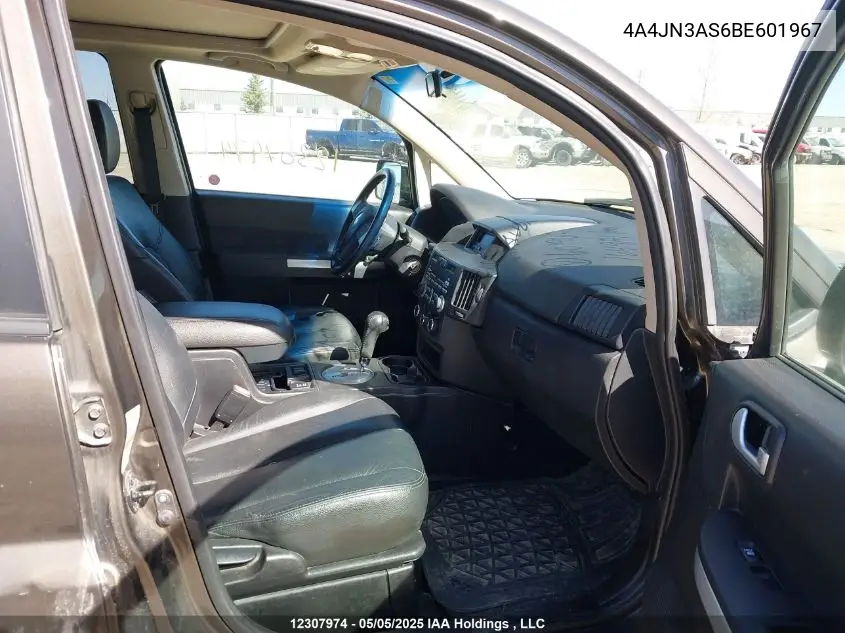 2011 Mitsubishi Endeavor Se VIN: 4A4JN3AS6BE601967 Lot: 12307974