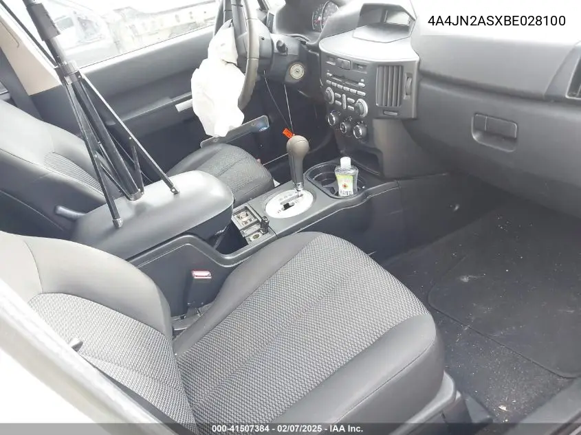 2011 Mitsubishi Endeavor VIN: 4A4JN2ASXBE028100 Lot: 41507384