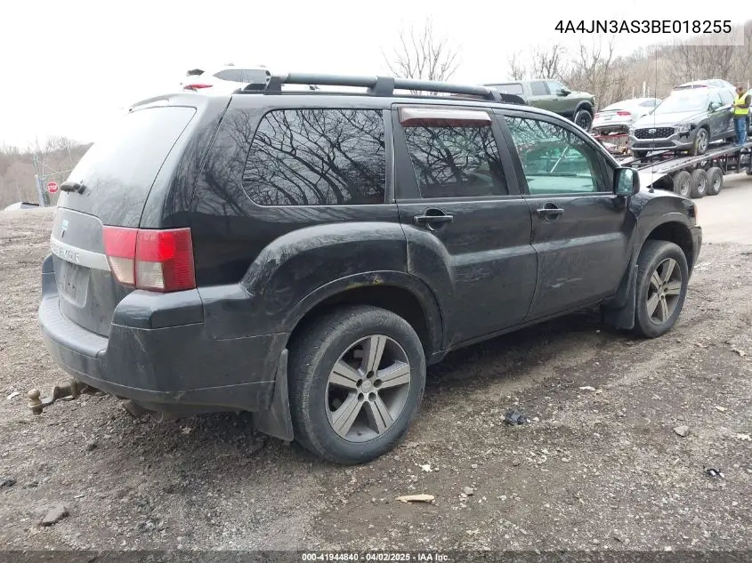 2011 Mitsubishi Endeavor Se VIN: 4A4JN3AS3BE018255 Lot: 41944840