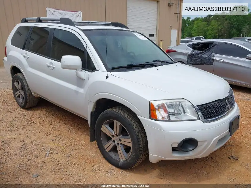2011 Mitsubishi Endeavor Se VIN: 4A4JM3AS2BE037110 Lot: 42106914