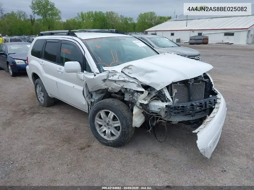 2011 Mitsubishi Endeavor VIN: 4A4JN2AS8BE025082 Lot: 42184062