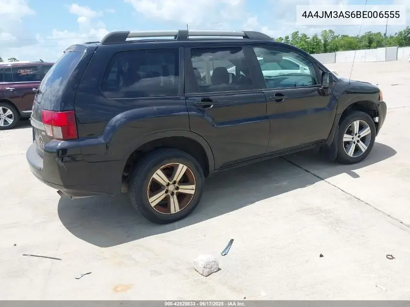2011 Mitsubishi Endeavor Se VIN: 4A4JM3AS6BE006555 Lot: 42528833