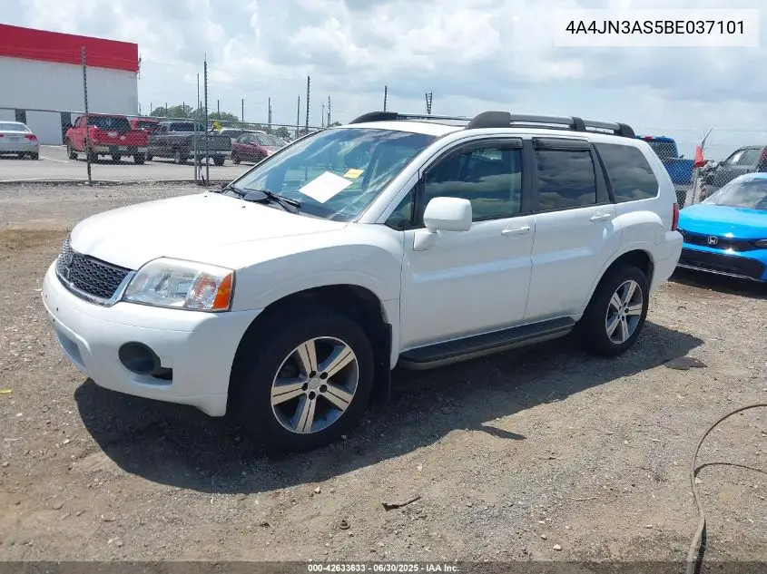 2011 Mitsubishi Endeavor Se VIN: 4A4JN3AS5BE037101 Lot: 42633633