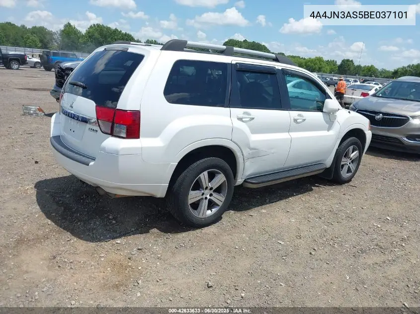 2011 Mitsubishi Endeavor Se VIN: 4A4JN3AS5BE037101 Lot: 42633633