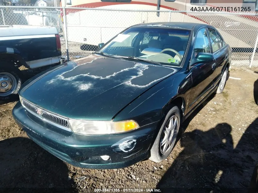 2001 Mitsubishi Galant Es VIN: 4A3AA46G71E161265 Lot: 38471355