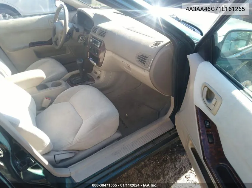 2001 Mitsubishi Galant Es VIN: 4A3AA46G71E161265 Lot: 38471355