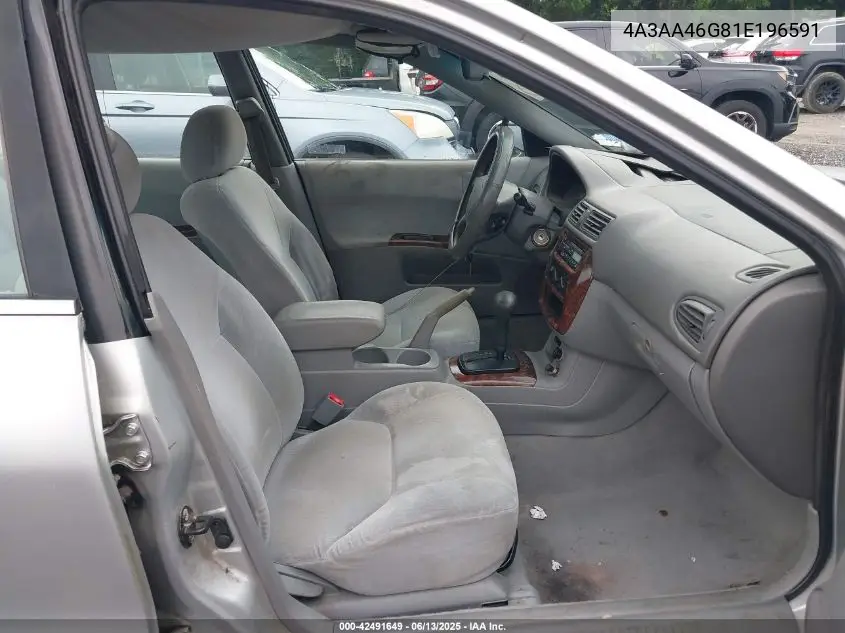 2001 Mitsubishi Galant Es VIN: 4A3AA46G81E196591 Lot: 42491649