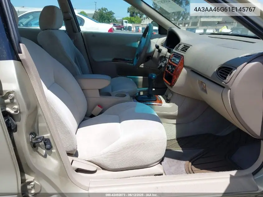 2001 Mitsubishi Galant Es VIN: 4A3AA46G61E145767 Lot: 42492873