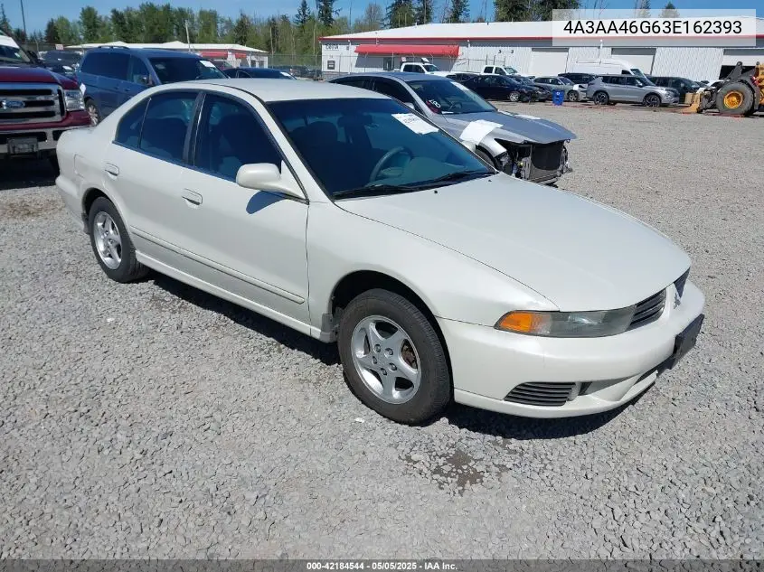 2003 Mitsubishi Galant Es/Ls VIN: 4A3AA46G63E162393 Lot: 42184544