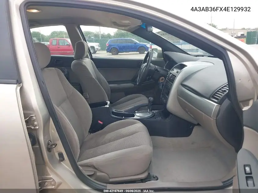 2004 Mitsubishi Galant Es VIN: 4A3AB36FX4E129932 Lot: 42167649