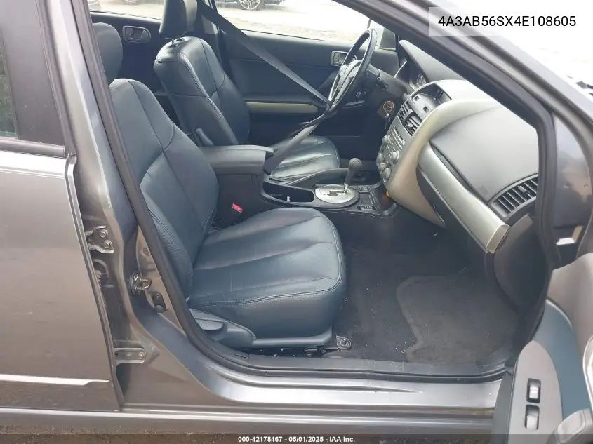 2004 Mitsubishi Galant Ls VIN: 4A3AB56SX4E108605 Lot: 42178467