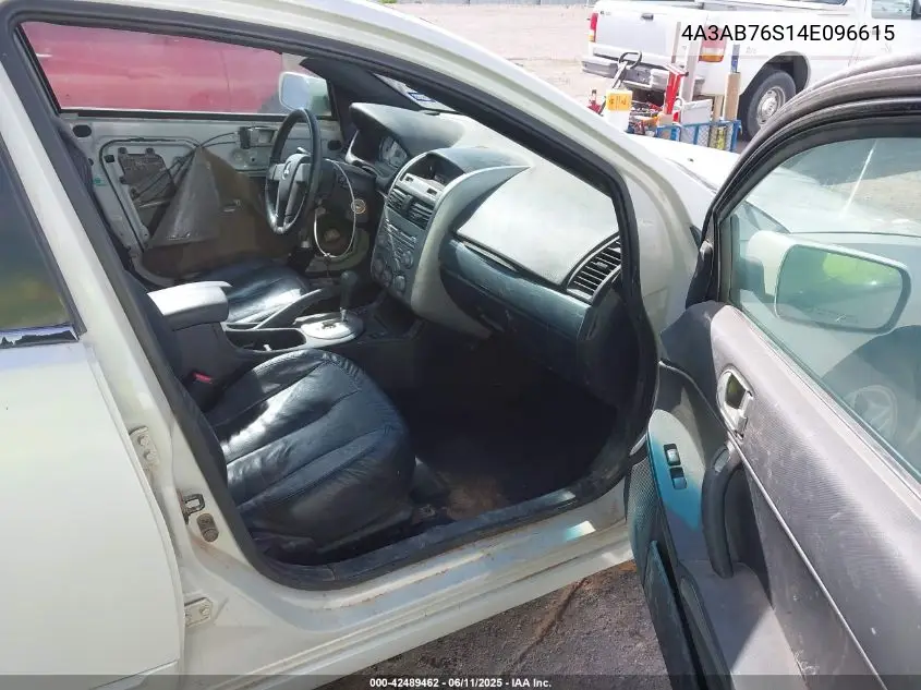 2004 Mitsubishi Galant Gts VIN: 4A3AB76S14E096615 Lot: 42489462