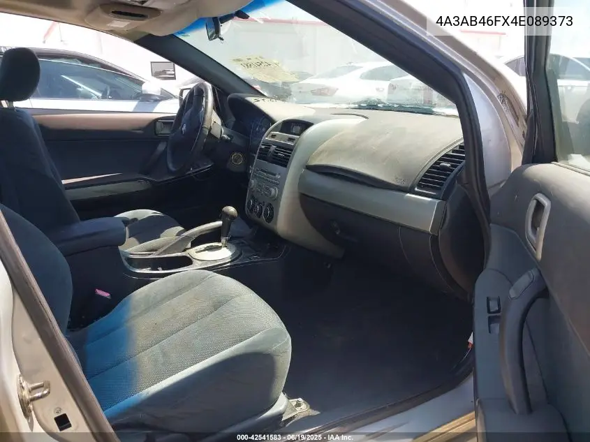 2004 Mitsubishi Galant Es VIN: 4A3AB46FX4E089373 Lot: 42541583