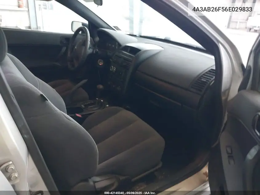 2006 Mitsubishi Galant De VIN: 4A3AB26F56E029833 Lot: 42145340