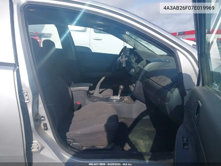 2007 Mitsubishi Galant De VIN: 4A3AB26F07E019969 Lot: 42115606