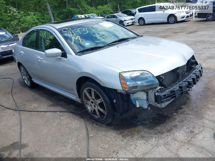 2007 Mitsubishi Galant Ralliart VIN: 4A3AB76T77E055337 Lot: 42193066