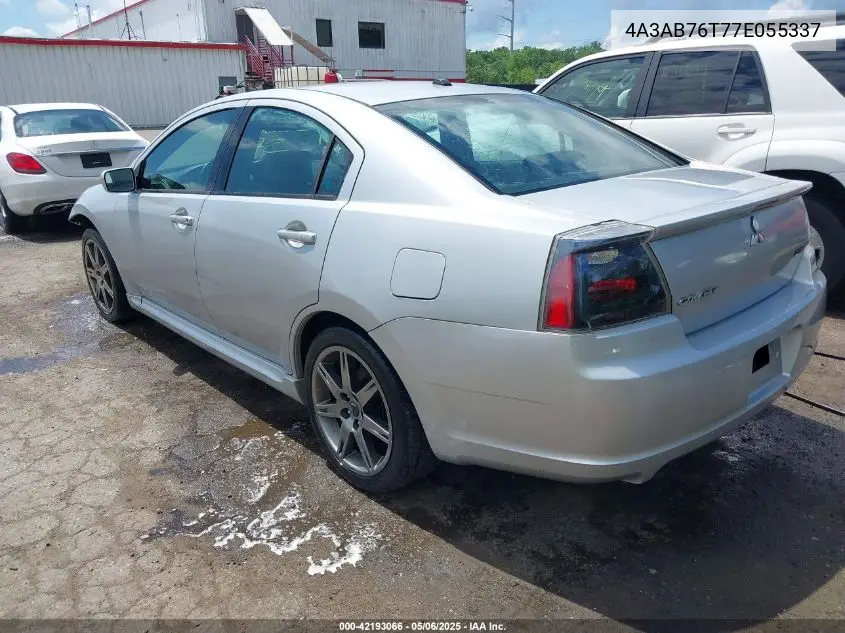2007 Mitsubishi Galant Ralliart VIN: 4A3AB76T77E055337 Lot: 42193066