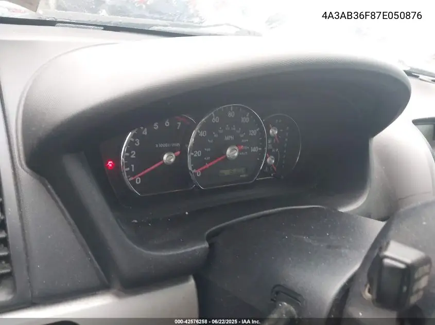 2007 Mitsubishi Galant Es/Se VIN: 4A3AB36F87E050876 Lot: 42576258