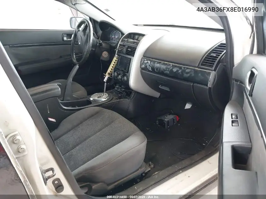 2008 Mitsubishi Galant Es VIN: 4A3AB36FX8E016990 Lot: 42214450