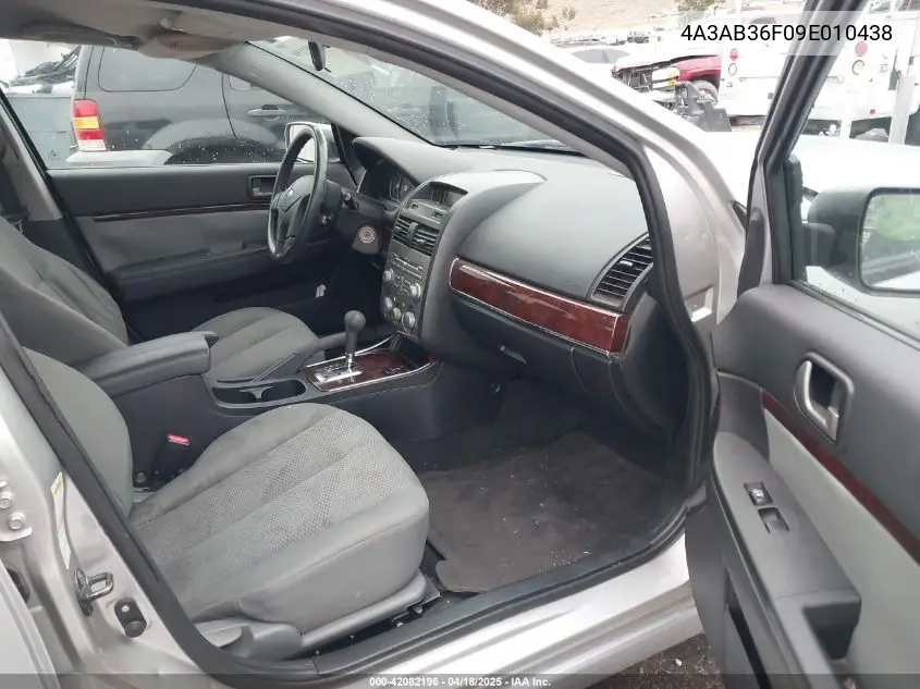 2009 Mitsubishi Galant Es/Sport Edition VIN: 4A3AB36F09E010438 Lot: 42082196