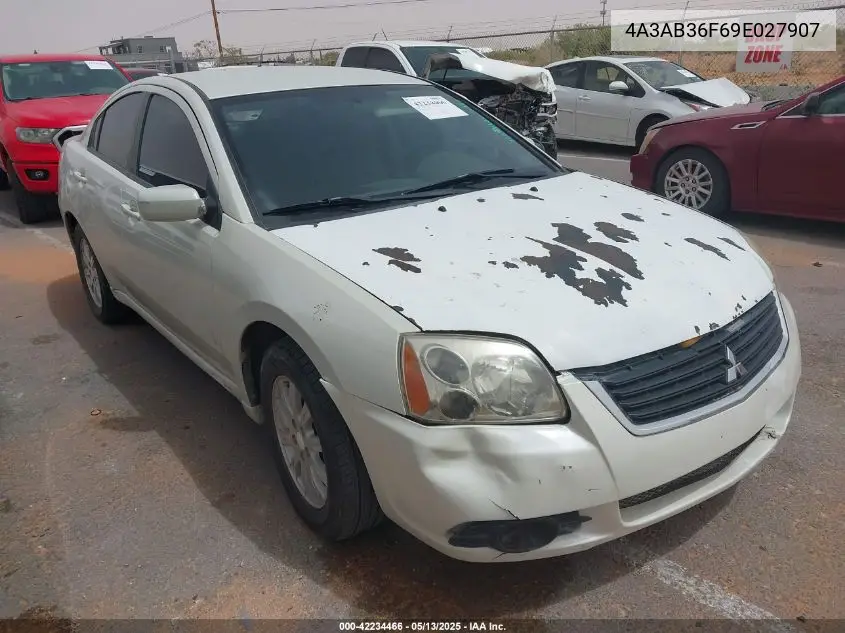 2009 Mitsubishi Galant Es/Sport Edition VIN: 4A3AB36F69E027907 Lot: 42234466
