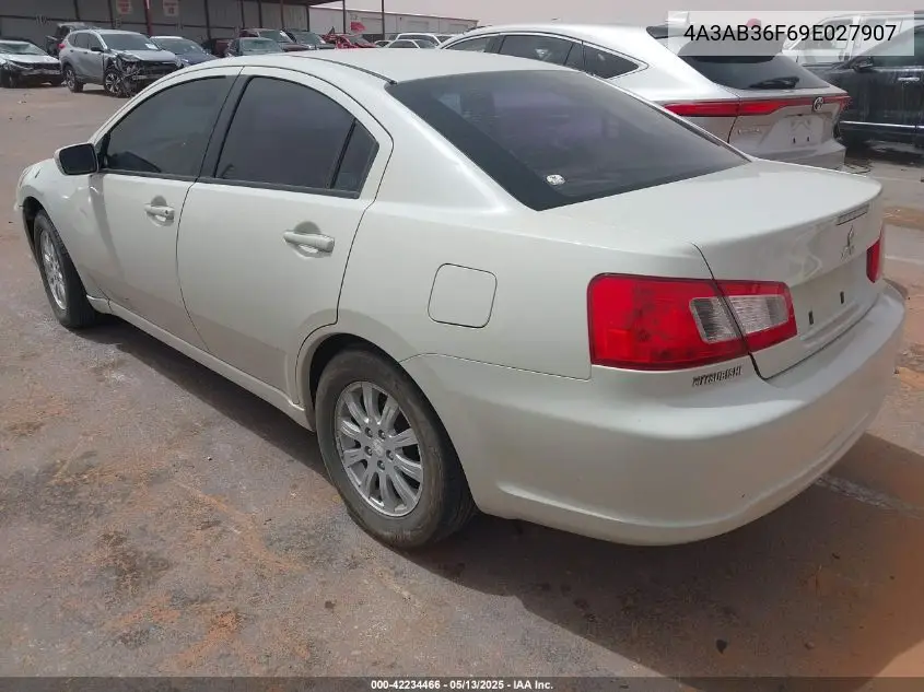 2009 Mitsubishi Galant Es/Sport Edition VIN: 4A3AB36F69E027907 Lot: 42234466