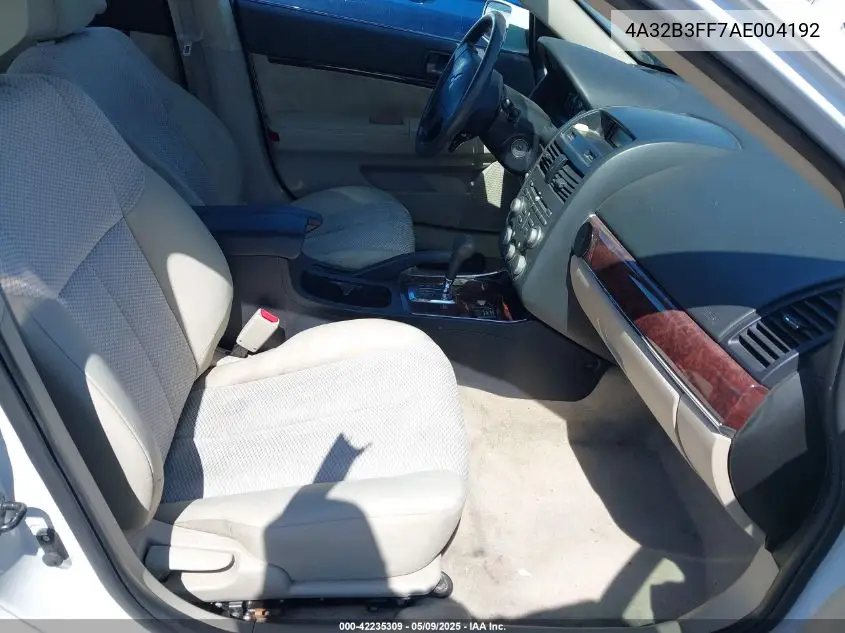 2010 Mitsubishi Galant Es/Se VIN: 4A32B3FF7AE004192 Lot: 42235309