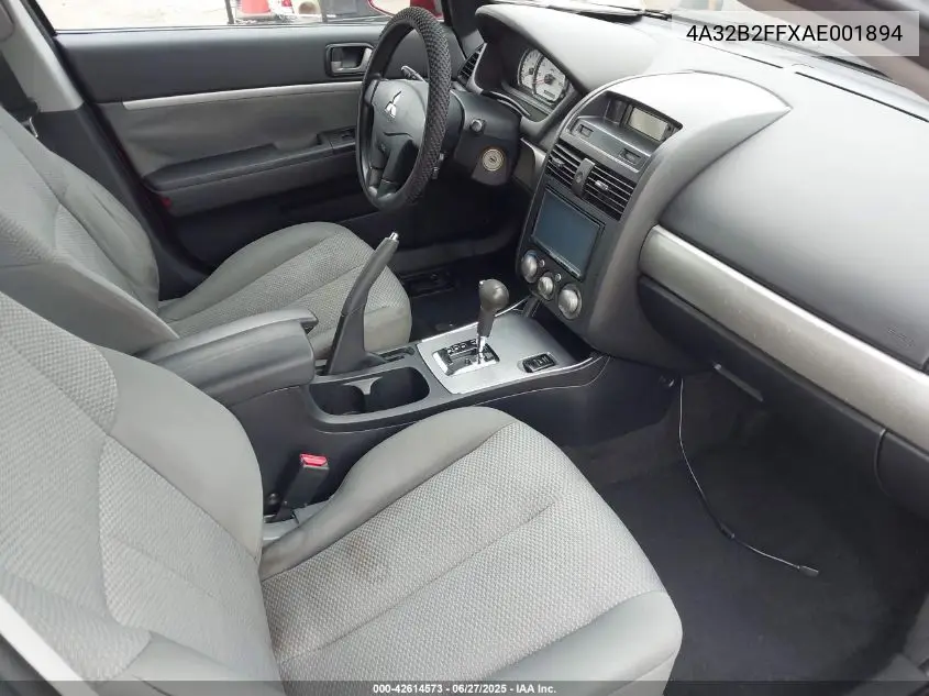 2010 Mitsubishi Galant Fe VIN: 4A32B2FFXAE001894 Lot: 42614573