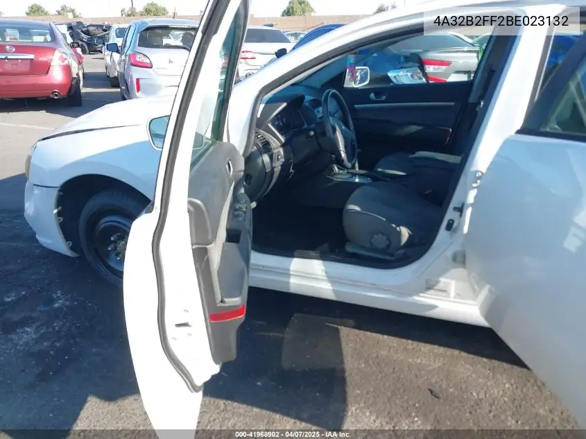 2011 Mitsubishi Galant Fe VIN: 4A32B2FF2BE023132 Lot: 41968902