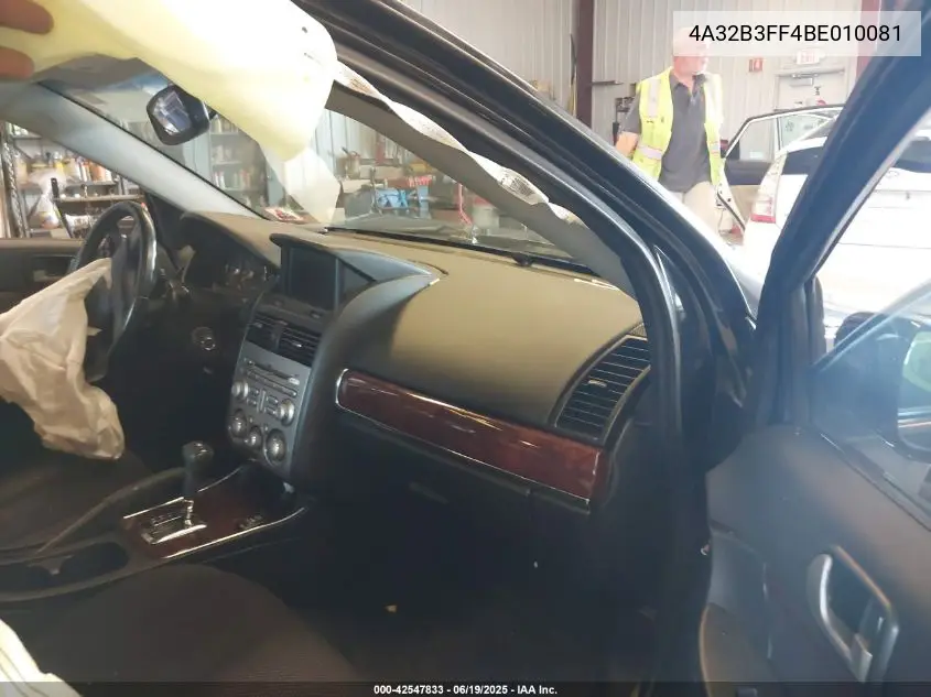 2011 Mitsubishi Galant Es/Se VIN: 4A32B3FF4BE010081 Lot: 42547833