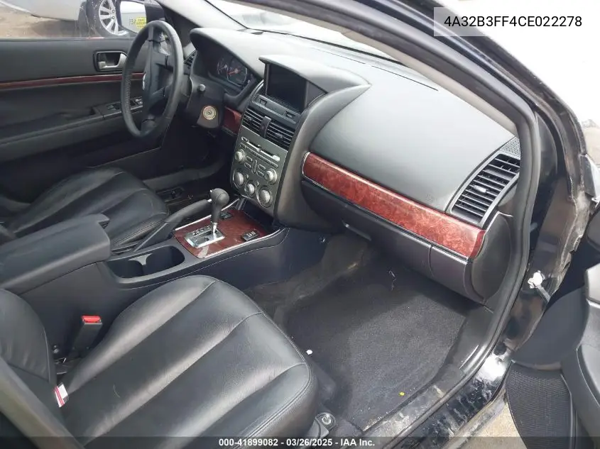 2012 Mitsubishi Galant Es/Se VIN: 4A32B3FF4CE022278 Lot: 41899082