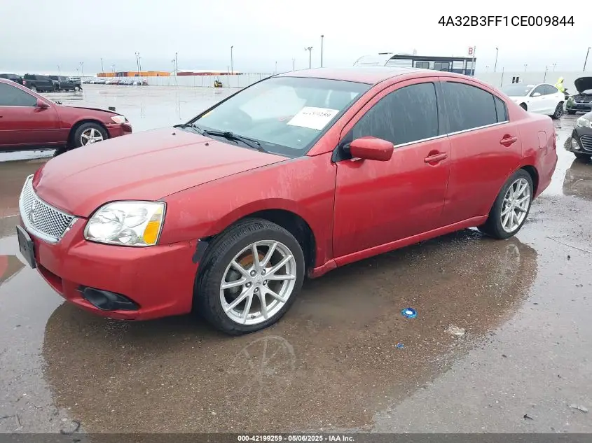 2012 Mitsubishi Galant Es/Se VIN: 4A32B3FF1CE009844 Lot: 42199259