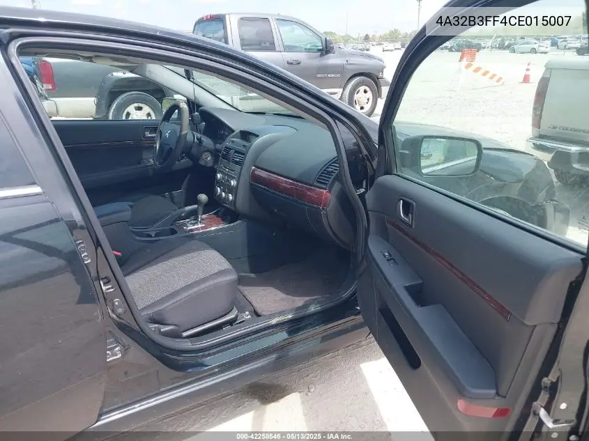 2012 Mitsubishi Galant Es/Se VIN: 4A32B3FF4CE015007 Lot: 42258546