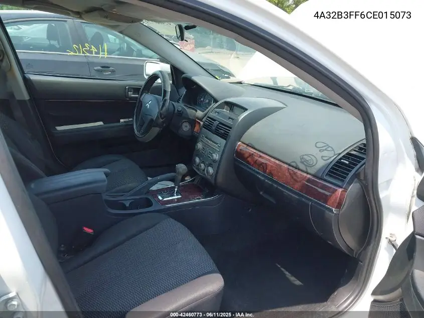 2012 Mitsubishi Galant Es/Se VIN: 4A32B3FF6CE015073 Lot: 42460773