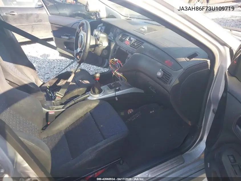 2003 Mitsubishi Lancer Evolution VIN: JA3AH86F73U109719 Lot: 42068934