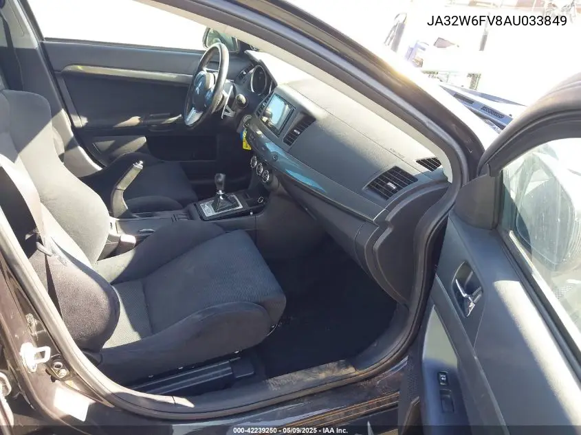 2010 Mitsubishi Lancer Evolution Se VIN: JA32W6FV8AU033849 Lot: 42239250