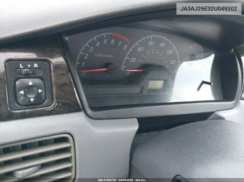 2002 Mitsubishi Lancer Es VIN: JA3AJ26E32U049302 Lot: 41992720