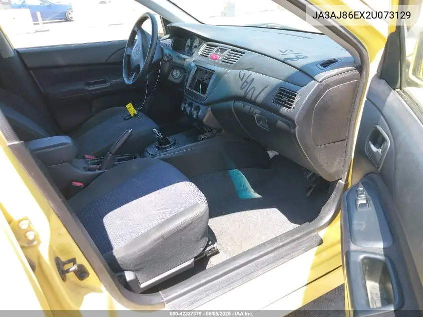 2002 Mitsubishi Lancer Oz Rally VIN: JA3AJ86EX2U073129 Lot: 42337379