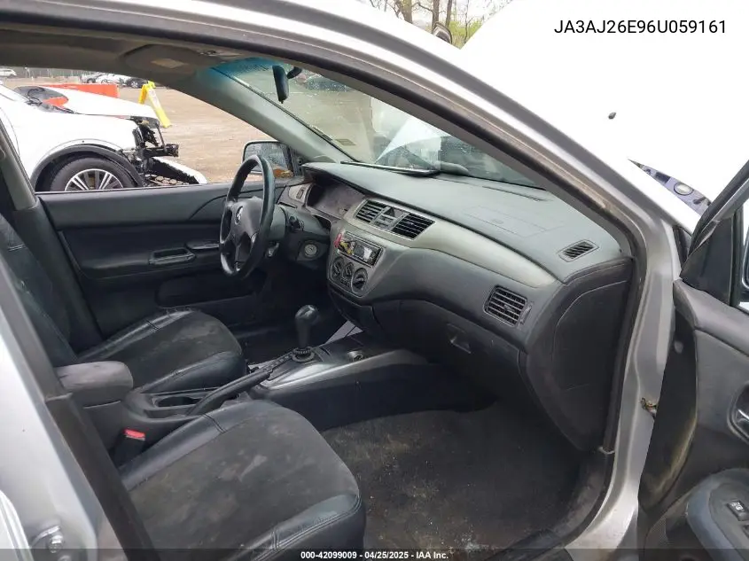2006 Mitsubishi Lancer Es/Se VIN: JA3AJ26E96U059161 Lot: 42099009