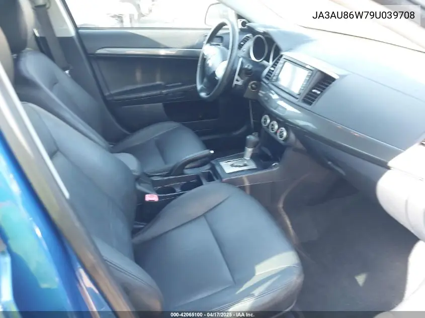 2009 Mitsubishi Lancer Gts VIN: JA3AU86W79U039708 Lot: 42065100