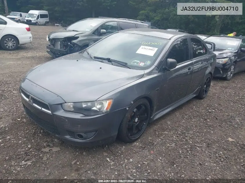2011 Mitsubishi Lancer Es VIN: JA32U2FU9BU004710 Lot: 42613003