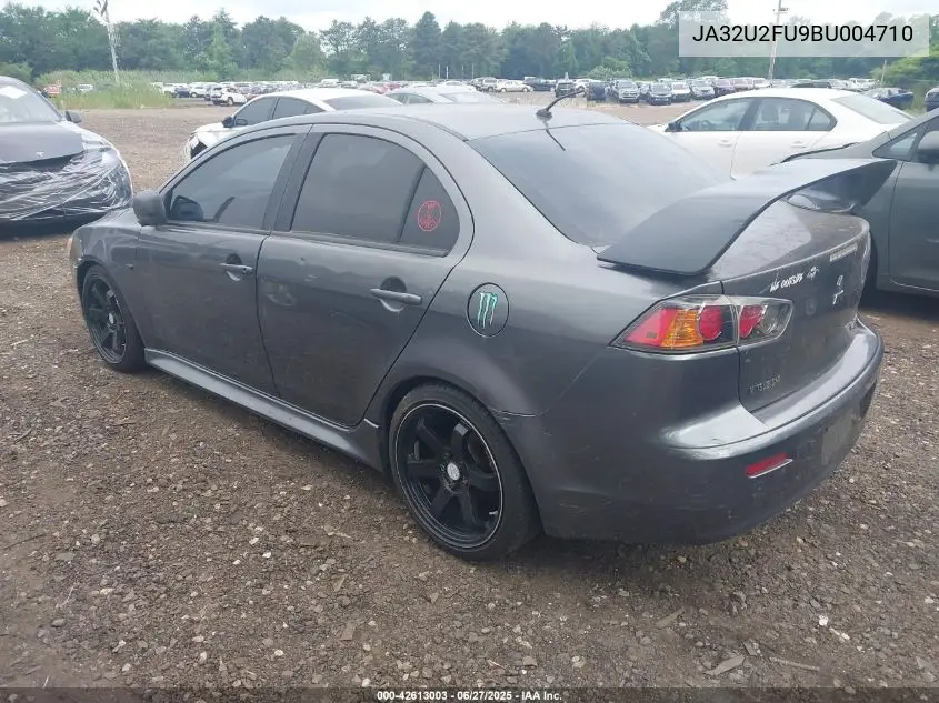 2011 Mitsubishi Lancer Es VIN: JA32U2FU9BU004710 Lot: 42613003