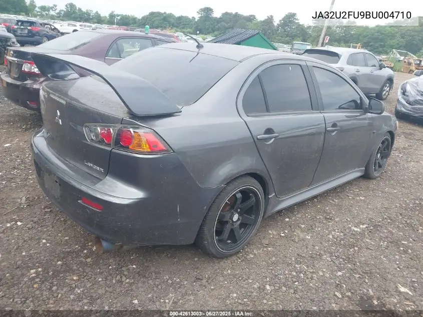2011 Mitsubishi Lancer Es VIN: JA32U2FU9BU004710 Lot: 42613003
