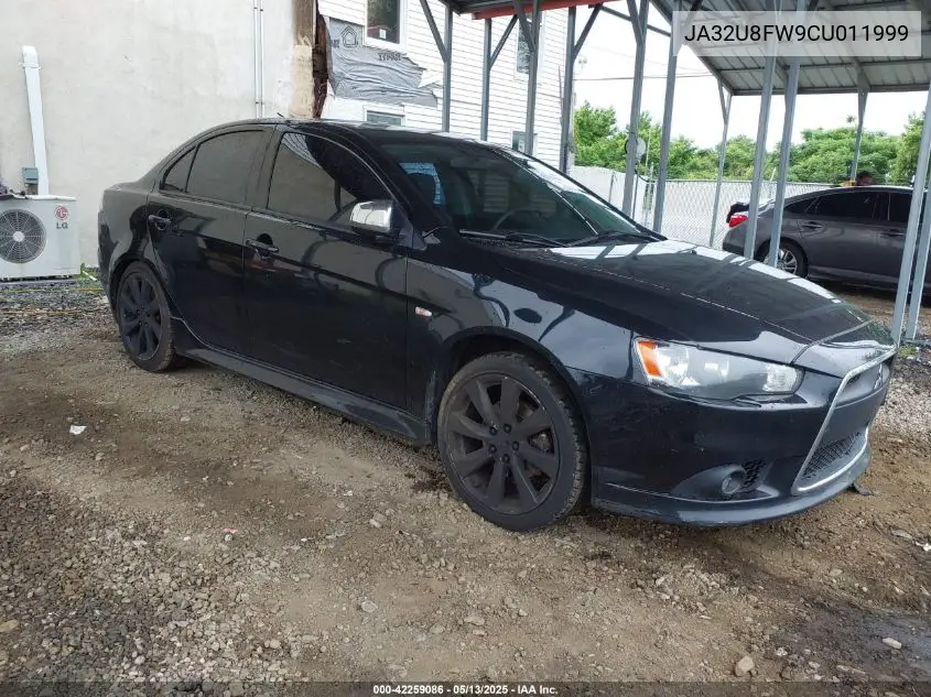 2012 Mitsubishi Lancer Gt VIN: JA32U8FW9CU011999 Lot: 42259086