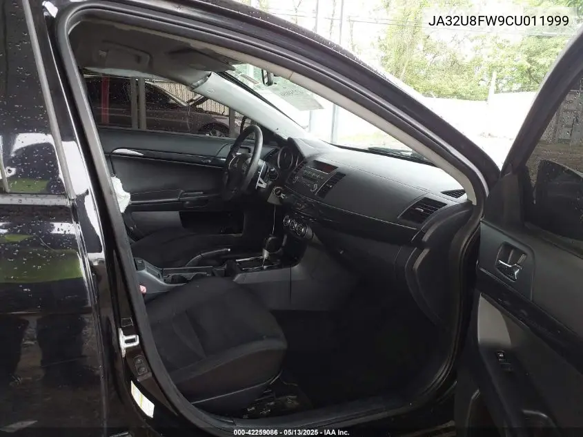 2012 Mitsubishi Lancer Gt VIN: JA32U8FW9CU011999 Lot: 42259086