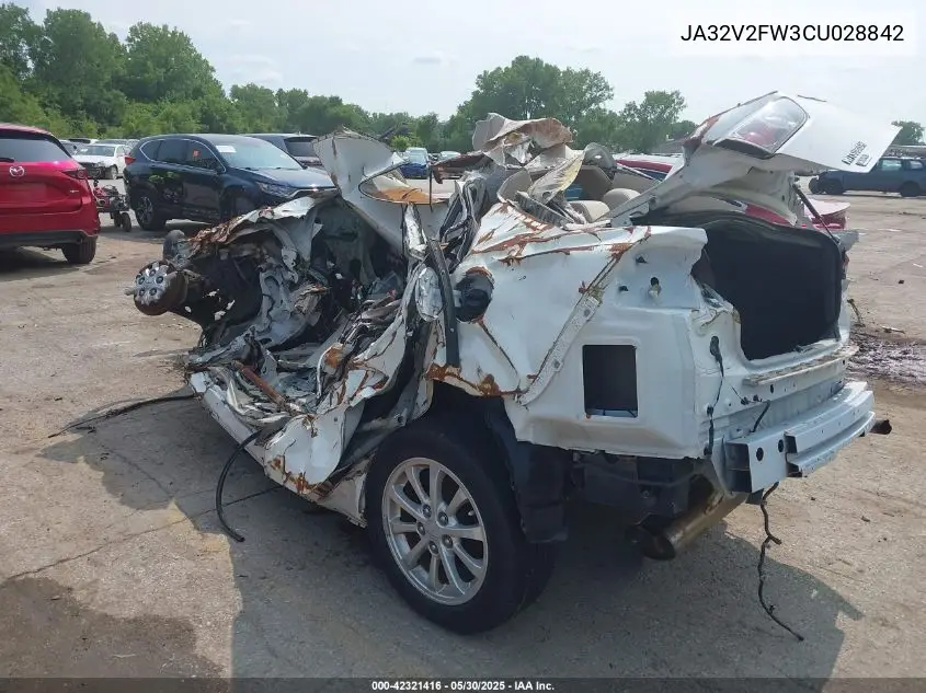 2012 Mitsubishi Lancer Se VIN: JA32V2FW3CU028842 Lot: 42321416