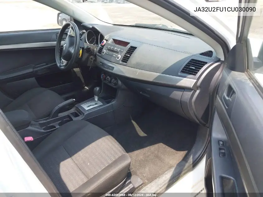 2012 Mitsubishi Lancer Es VIN: JA32U2FU1CU030090 Lot: 42493568