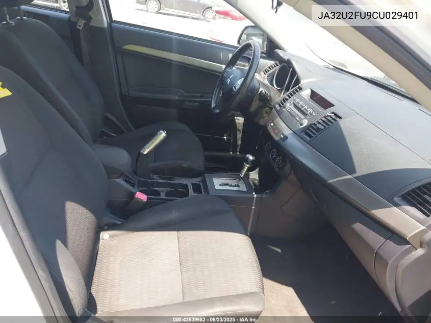 2012 Mitsubishi Lancer Es VIN: JA32U2FU9CU029401 Lot: 42539982