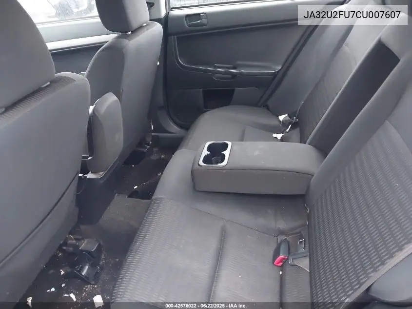2012 Mitsubishi Lancer Es VIN: JA32U2FU7CU007607 Lot: 42576022