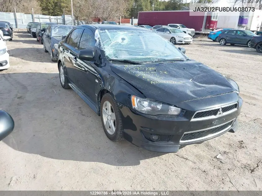 2013 Mitsubishi Lancer Se VIN: JA32U2FU8DU608073 Lot: 12290786